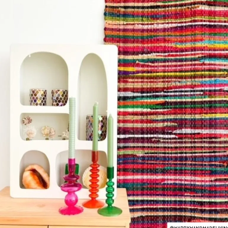 5 vakkenkast Zaha organic - MDF - 65x45x15 cm