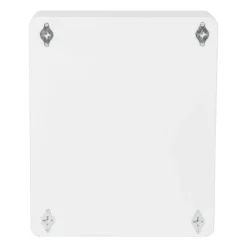 5 vakkenkast Zaha organic - MDF - wit - 48x40x15 cm