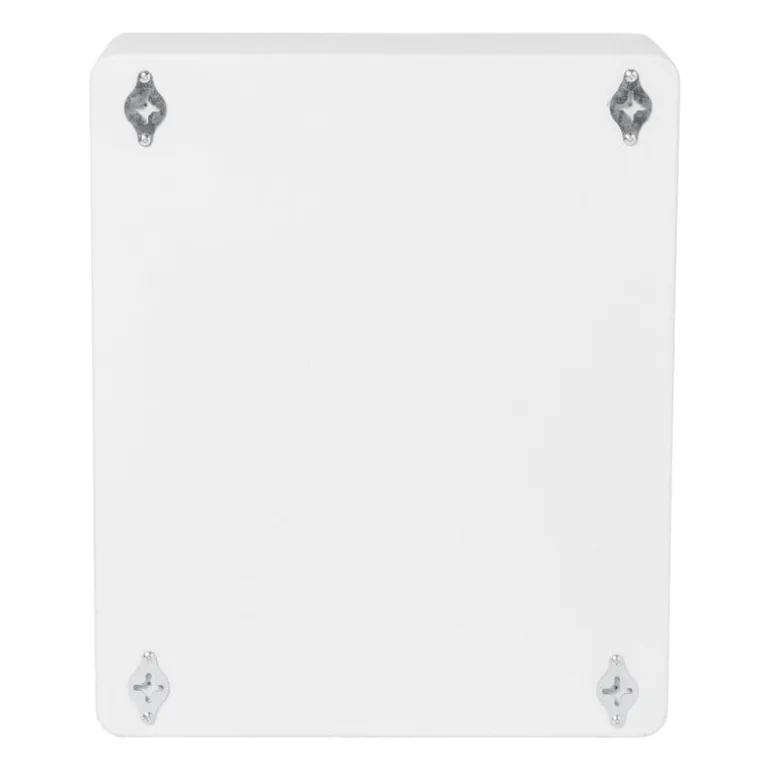 5 vakkenkast Zaha organic - MDF - wit - 48x40x15 cm