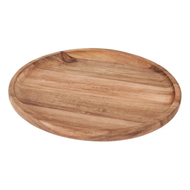Acacia tray rond - ø22 cm