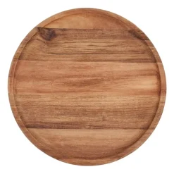 Acacia tray rond - ø22 cm