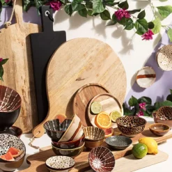 Acacia tray rond - ø16 cm