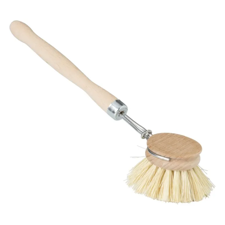 Afwasborstel - hout - 23 cm