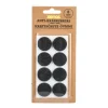 Anti-krasrubbers -zwart - set van 8