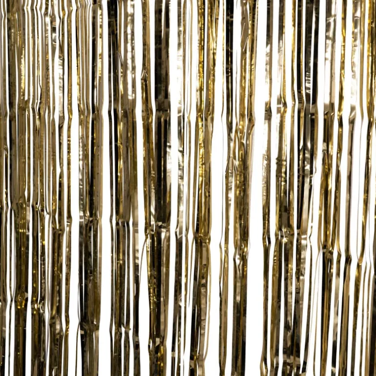 Backdrop slinger - goud - 100x200 cm