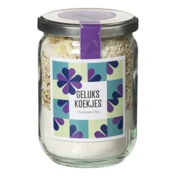 Bakmix voor gelukskoekjes chocolate chips