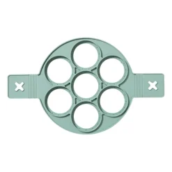 Bakring voor 7 pannenkoeken - rond - groen