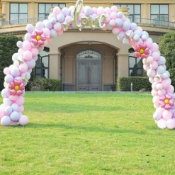 Ballonnen boog set - 44x21x7 cm