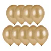 Ballonnen metallic - goud - set van 9