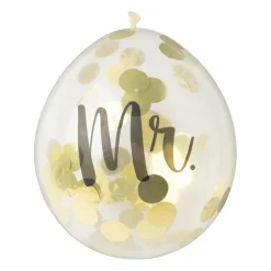 Ballonnen wedding - set van 5