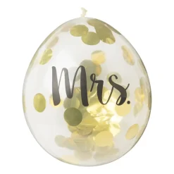 Ballonnen wedding - set van 5