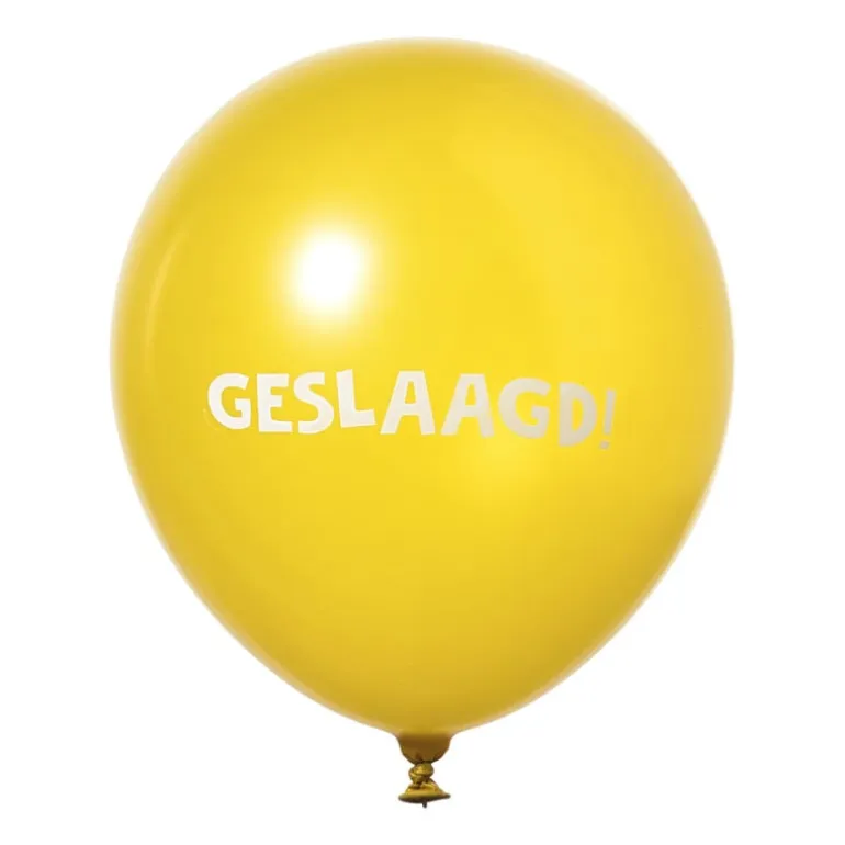 Ballonnenset geslaagd - set van 10
