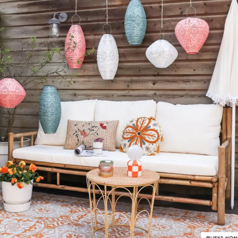 Bamboe bank Padang - 3-zits - 80x180x70 cm