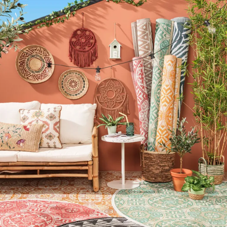 Bamboe bank Padang - 3-zits - 80x180x70 cm