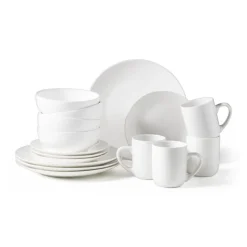 Basic dinerbord rond - wit - Ø26.5 cm