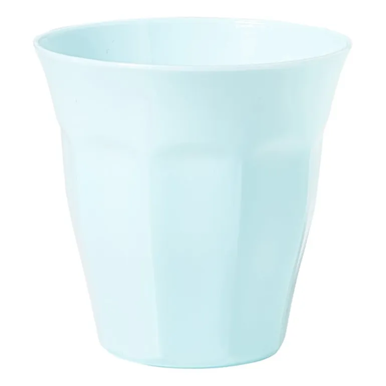 Beker facet - blauw - 250 ml