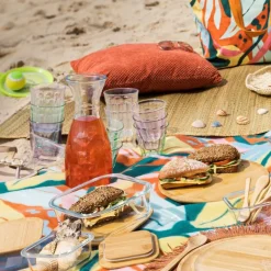 Beker met facetten - groen - 250 ml