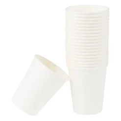 Bekertjes - wit - set van 20