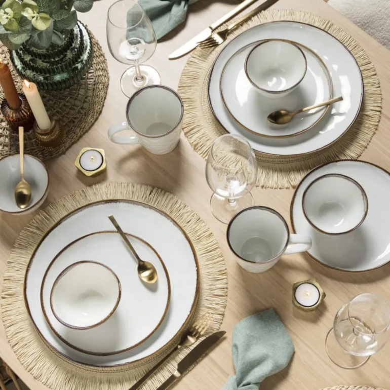 Bestekset - goudkleurig - 16-delig