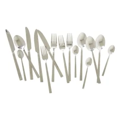 Bestekset Lugano - zilverkleurig - 16-delig