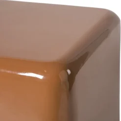 Bijzettafel carre - terra - 40x33x33 cm