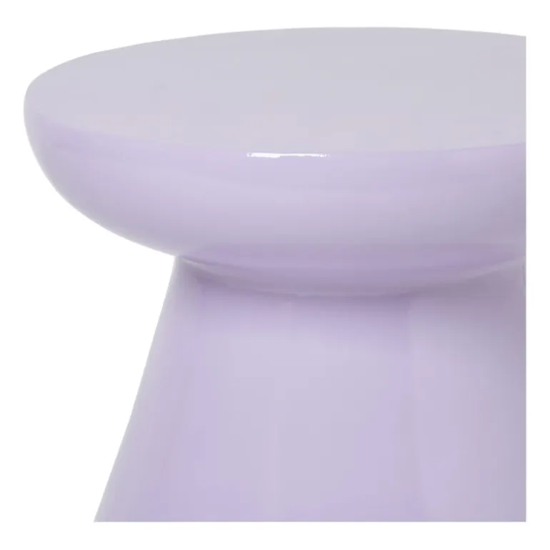 Bijzettafel conisch - lila - ø50x40