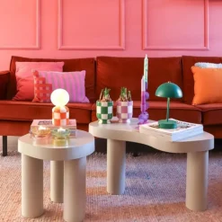 Bijzettafel Karlstad klein - ø40x40 cm - grijs