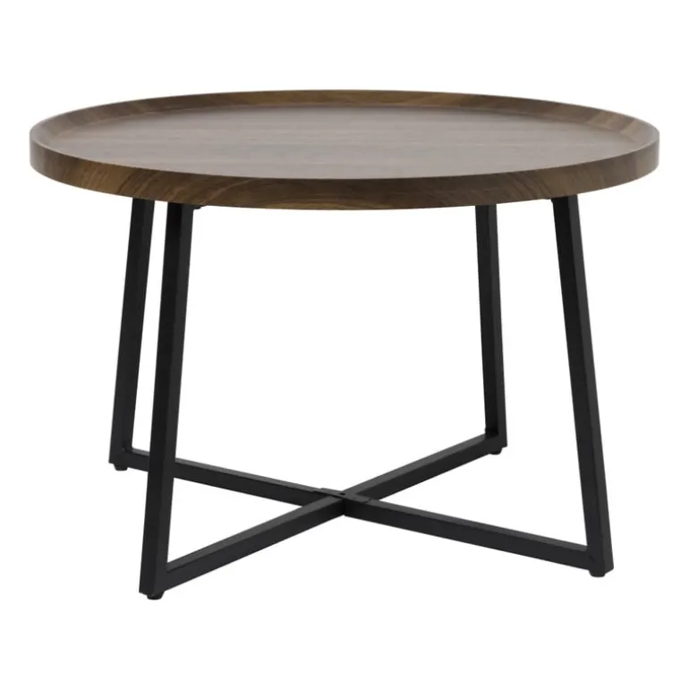 Bijzettafel Max - MDF/metaal - ø70x46 cm