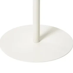 Bijzettafel Mica bloem - wit