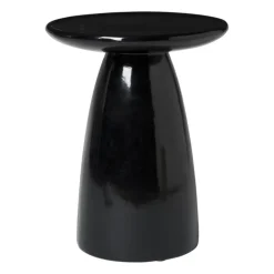 Bijzettafel Paris - zwart - ø36x46 cm