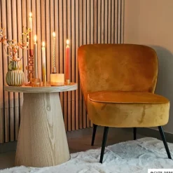 Bijzettafel Rondo groot - naturel - ø45x50 cm