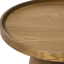 Bijzettafel Rondo groot - bruin - ø45x50 cm