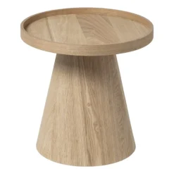 Bijzettafel Rondo klein - naturel - ø38.8x38 cm