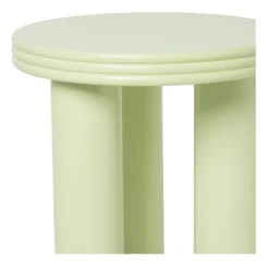 Bijzettafel Stockholm - groen - ø40x45 cm