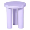 Bijzettafel Stockholm - lila - ø40x45 cm