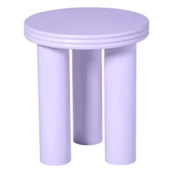 Bijzettafel Stockholm - lila - ø40x45 cm