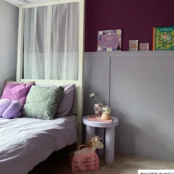 Bijzettafel Stockholm - lila - ø40x45 cm