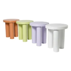 Bijzettafel Stockholm - peach - ø40x45 cm