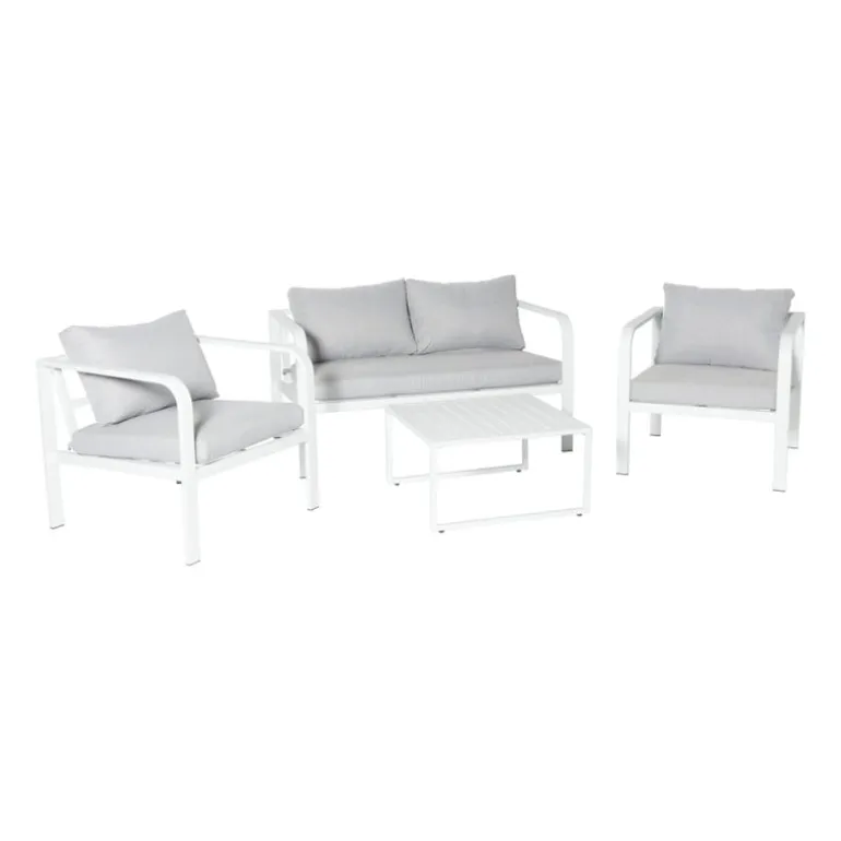 Bijzettafel Tenerife - wit - ø64x35 cm