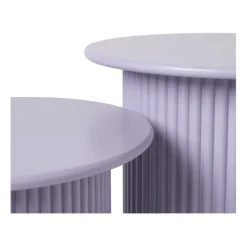 Bijzettafels Oslo - lila - set van 2