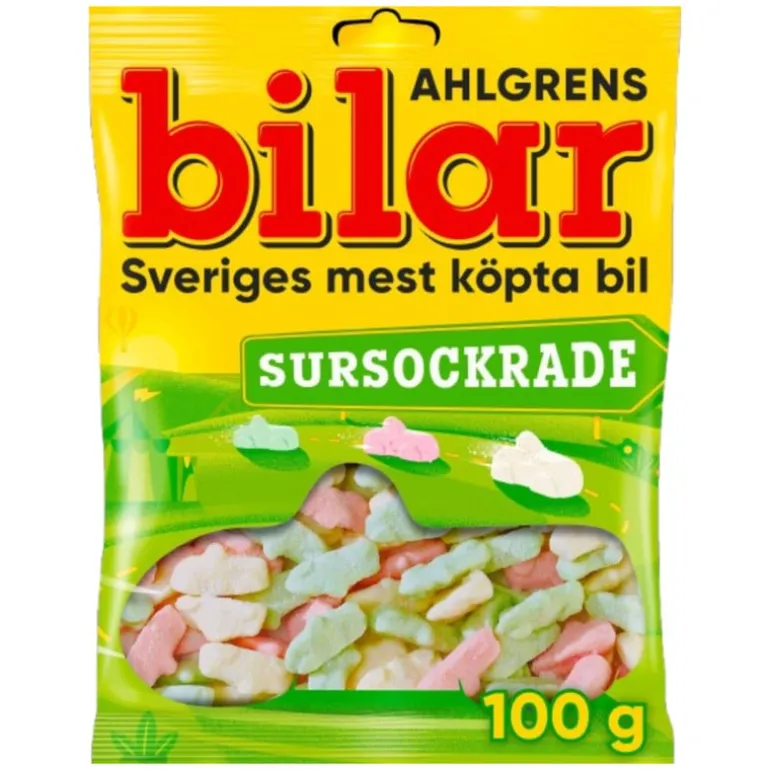 Bilar - zoet/zuur - 100 gram