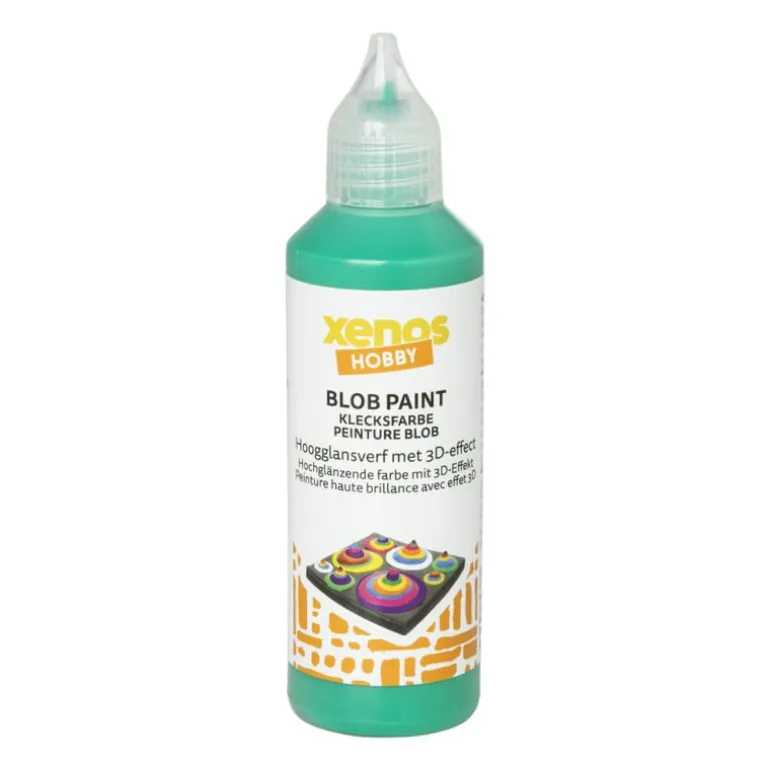 Blob verf - groen - 80 ml