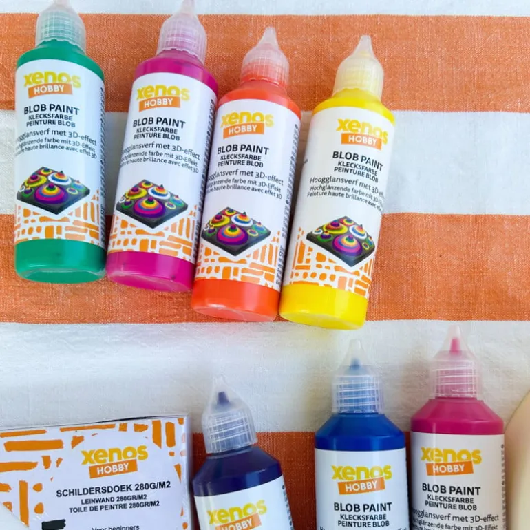 Blob verf - groen - 80 ml