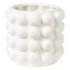 Bloempot bubbel - wit - ø15x15 cm