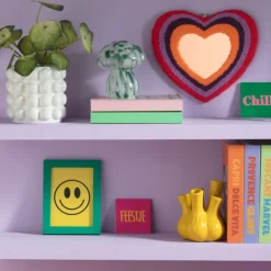 Bloempot bubbel - wit - ø15x15 cm