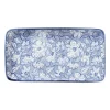 Bord blue print - botanic - 20x11 cm