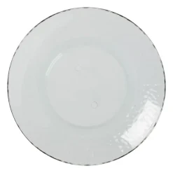 Bord dots - groen - ø20 cm