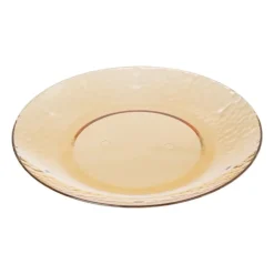 Bord dots - licht oranje - ø20 cm