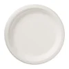 Borden bagasse - set van 8 - ø23 cm