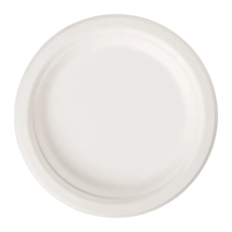 Borden bagasse - set van 8 - ø18 cm